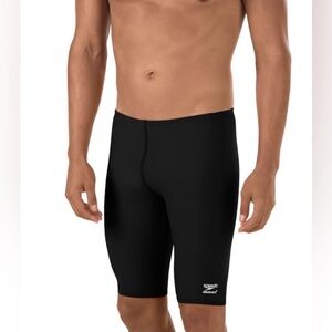 NWP Speedo Endurance+ Men's Solid Jammer Black sz 36